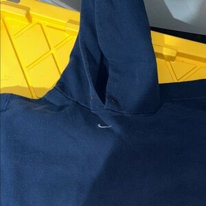 Nike Deep Blue Hoodie with Logo